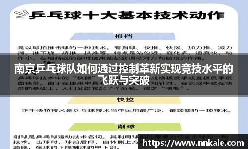 南京乒乓球队如何通过控制革新实现竞技水平的飞跃与突破